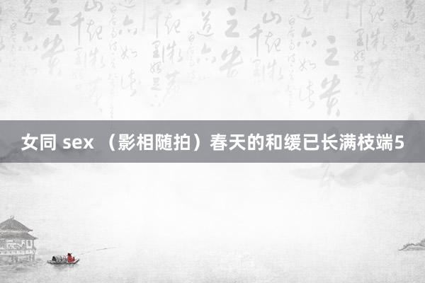 女同 sex （影相随拍）春天的和缓已长满枝端5